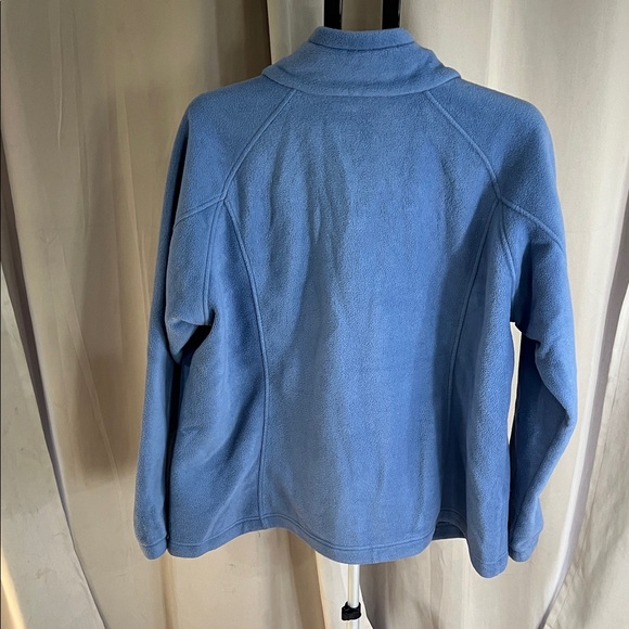 Columbia Light Blue Fleece Jacket - Picture 6 of 6